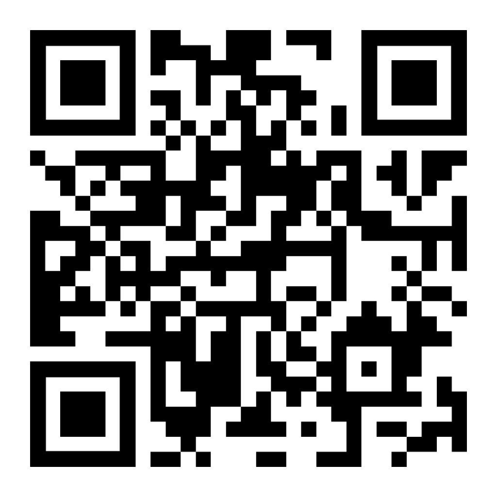 Training & certification program registration QR code