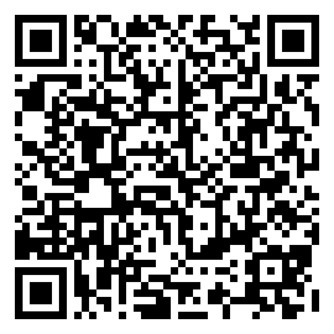 QR Code for Registration